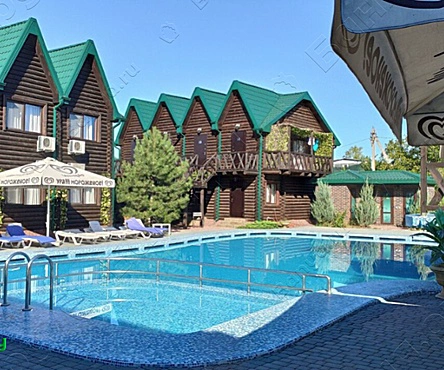 Сруб с комнатой отдыха