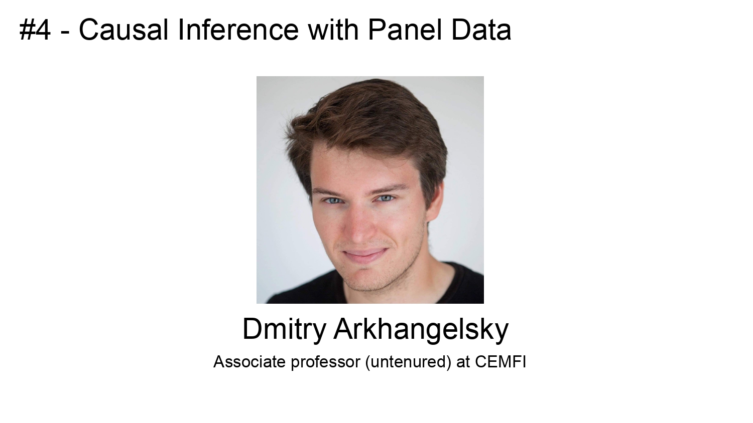 Causal Inference with Panel Data