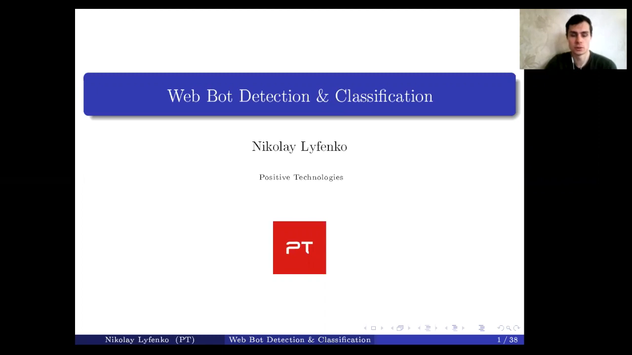 Web bot detection and classification