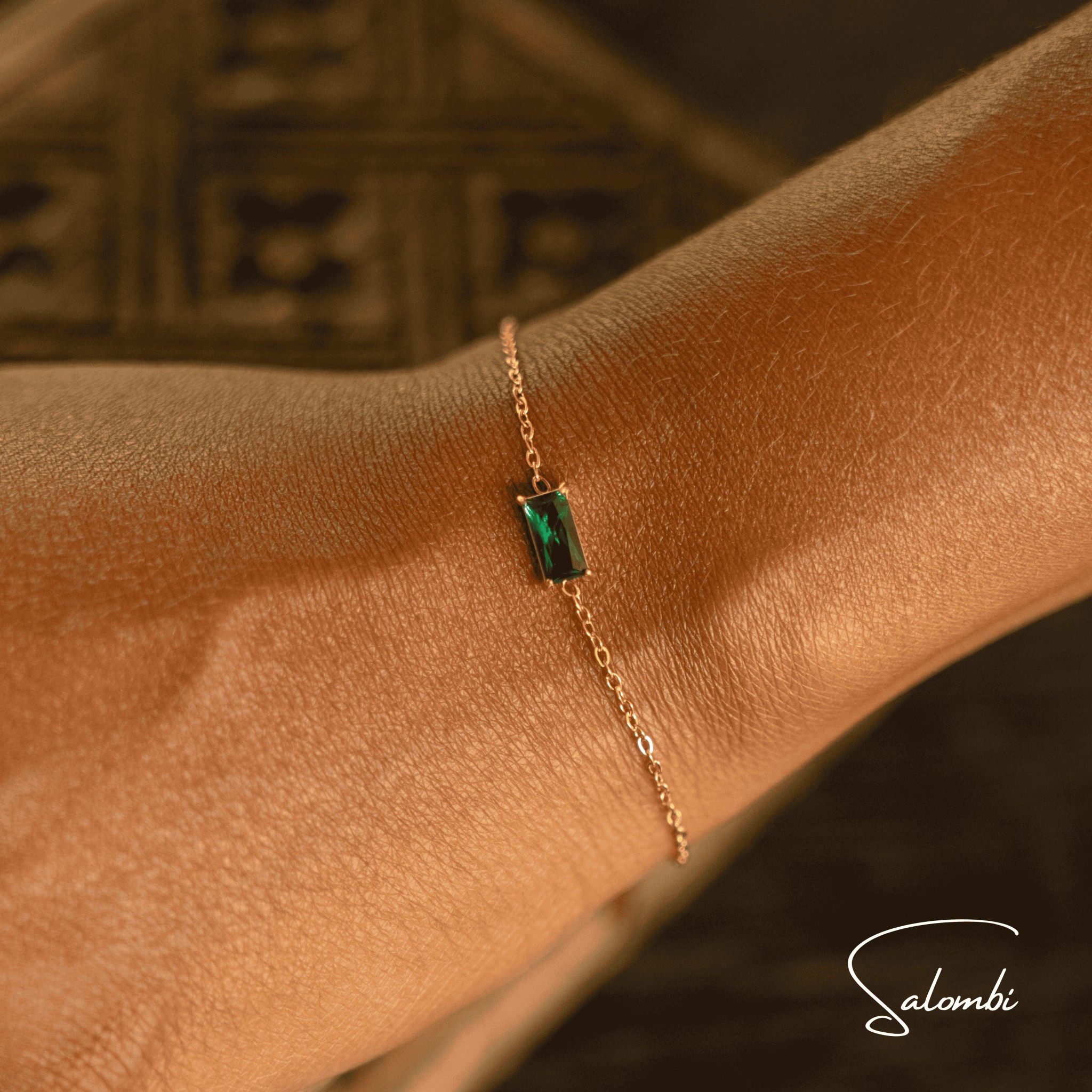 Браслет Emerald Bracelet – Salombi 🇫🇷