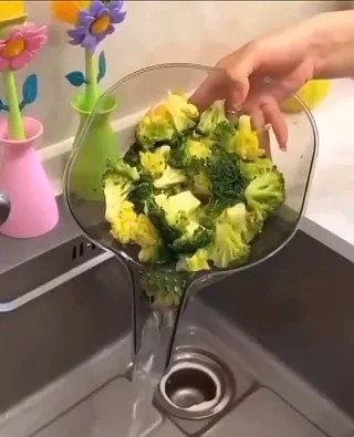 Дуршлаг сито пластиковый для кухни
