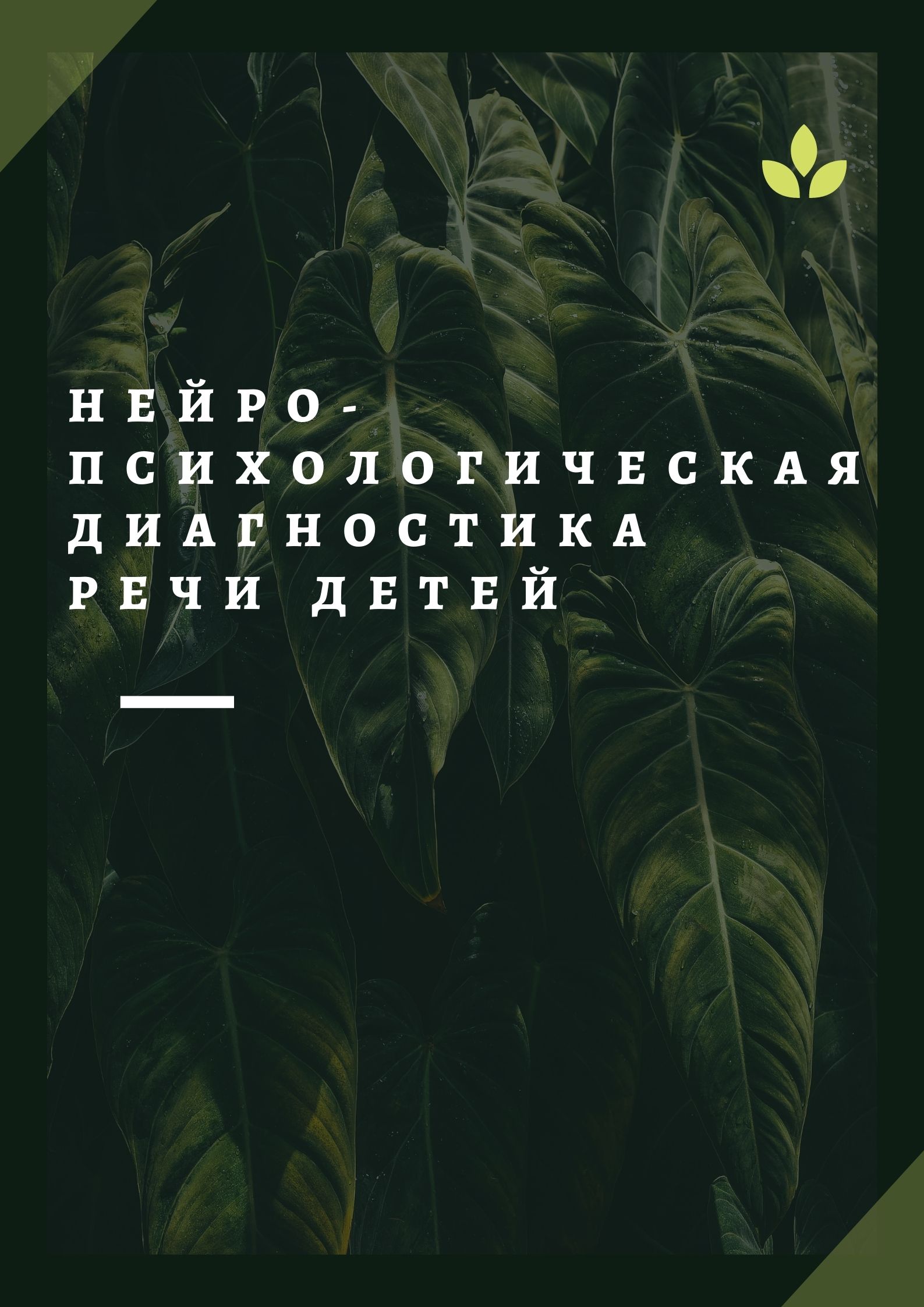 Нейропсихологическая диагностика речи детей