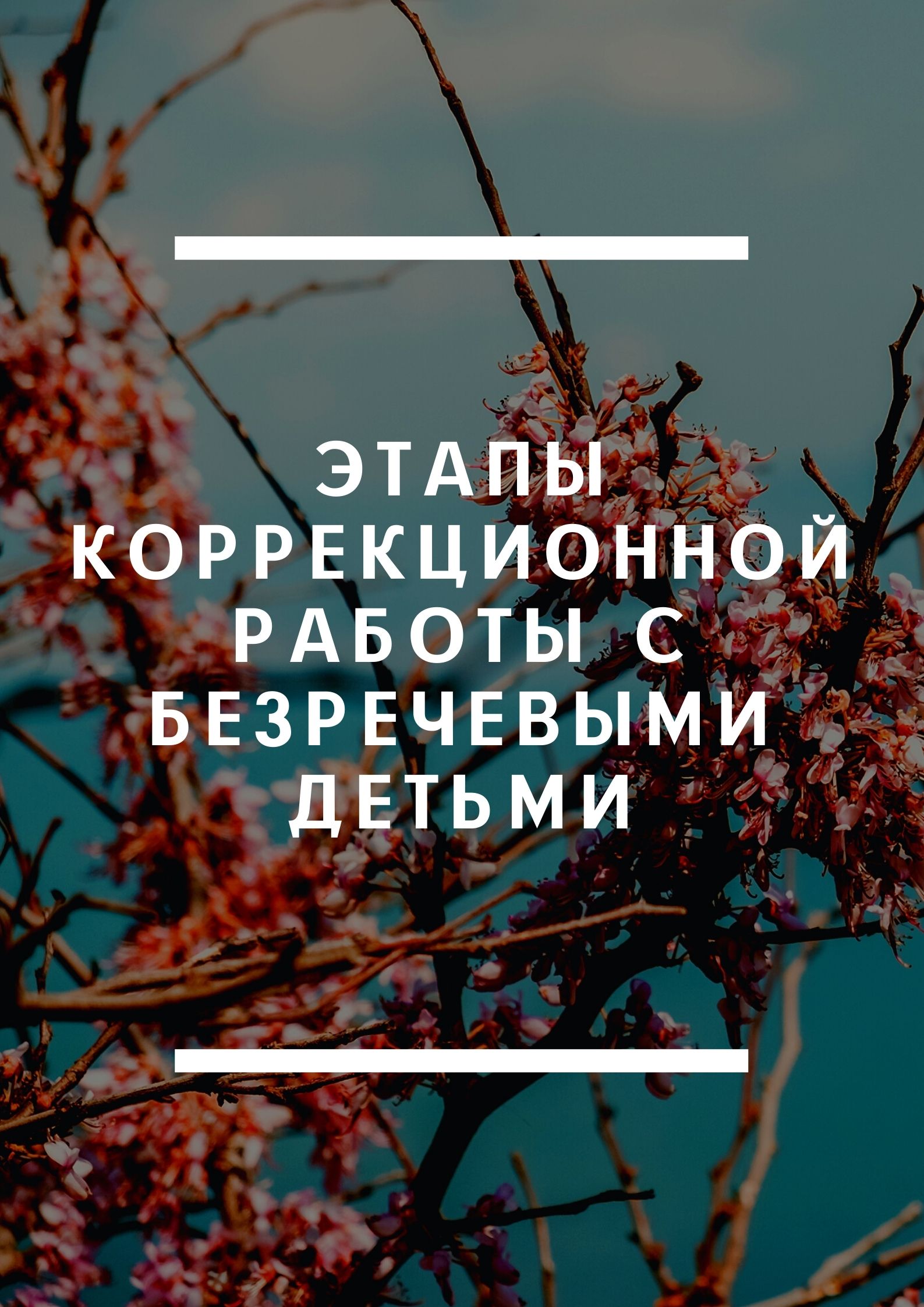 Этапы коррекционной работы с безречевыми детьми