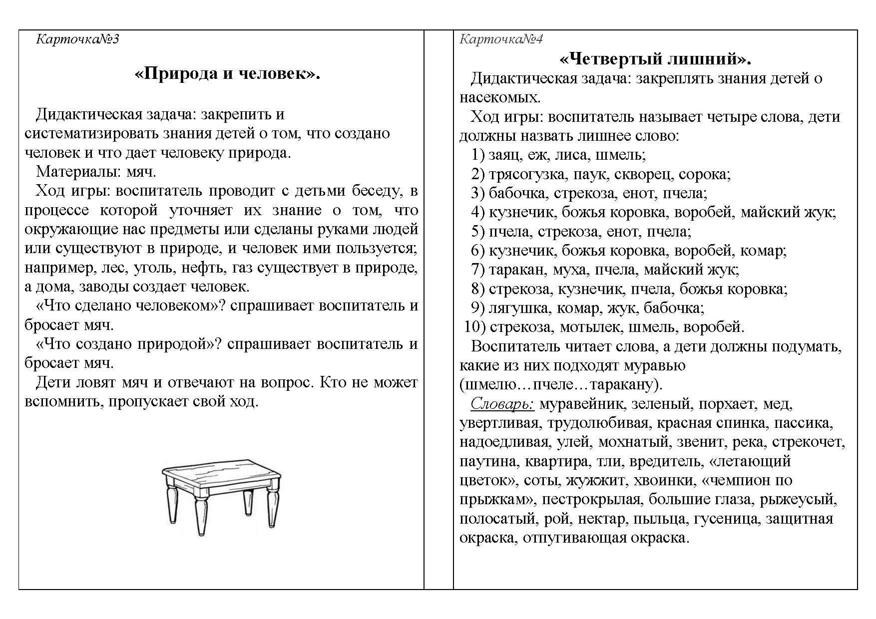 Картотека дидактических игр по экологическому воспитанию | Дефектология Проф