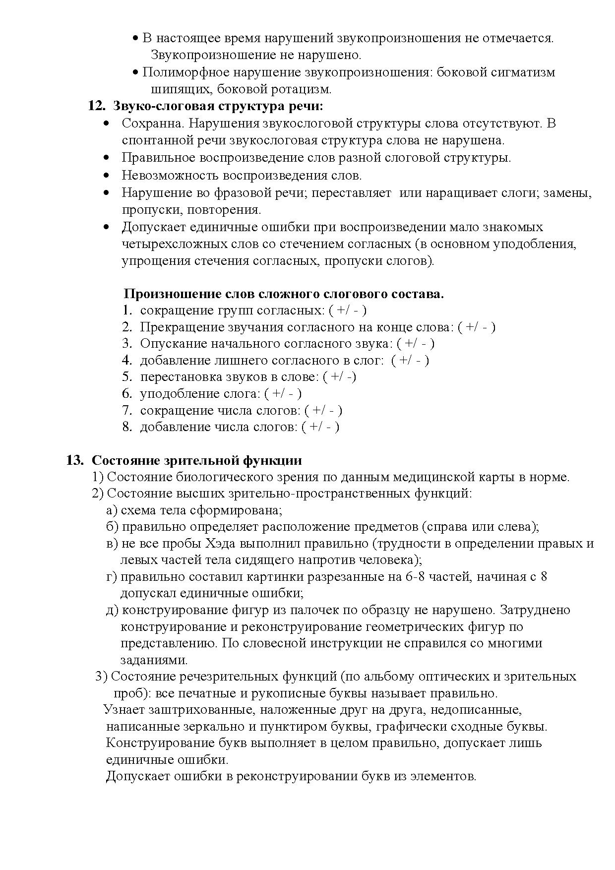 Логопедическое представление для ПМПК | Дефектология Проф