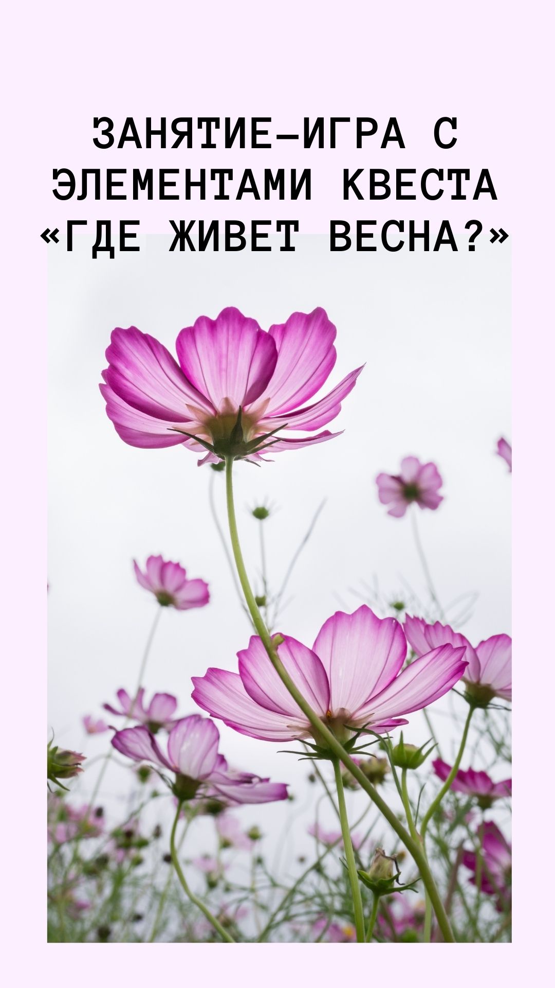 Занятие-игра с элементами квеста «Где живет Весна?» | Дефектология Проф