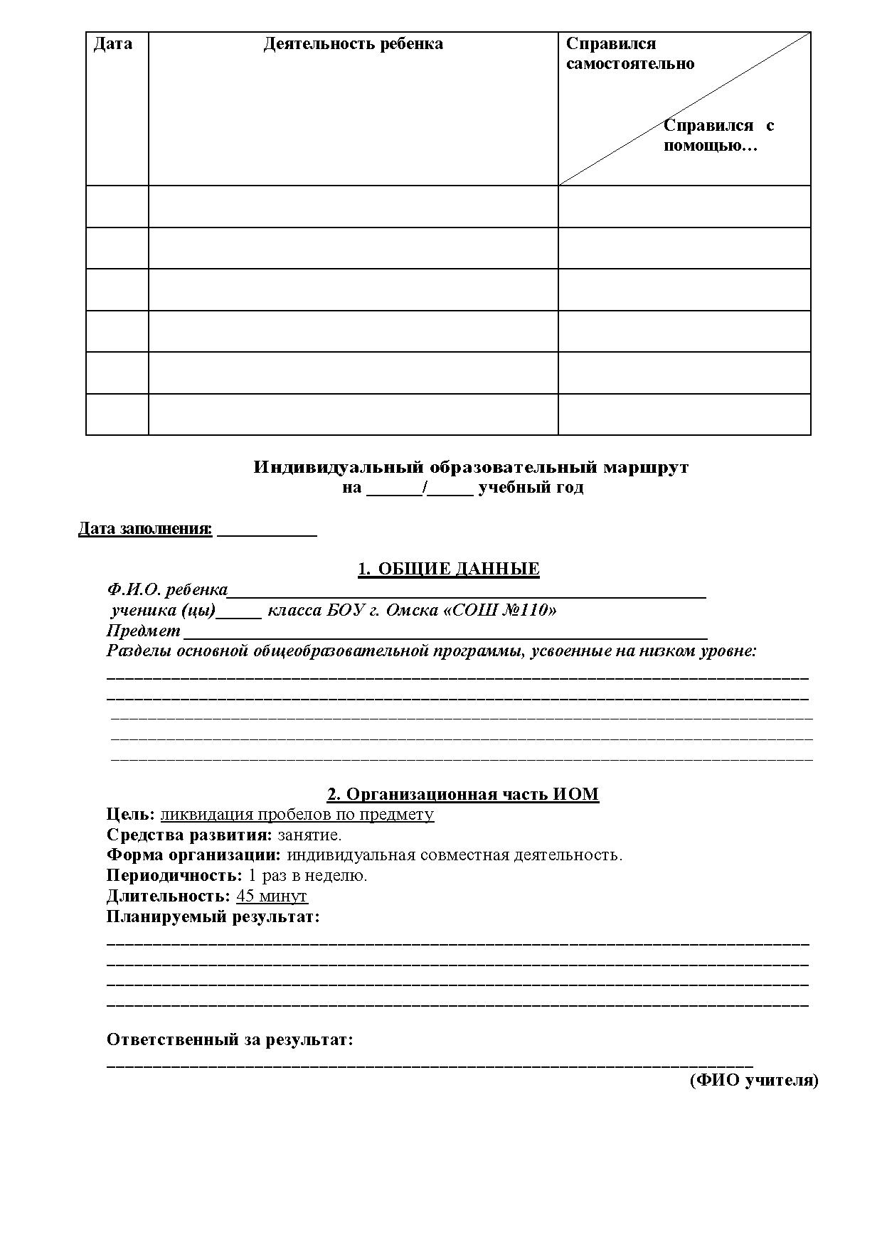 Дневник тьютора | Дефектология Проф