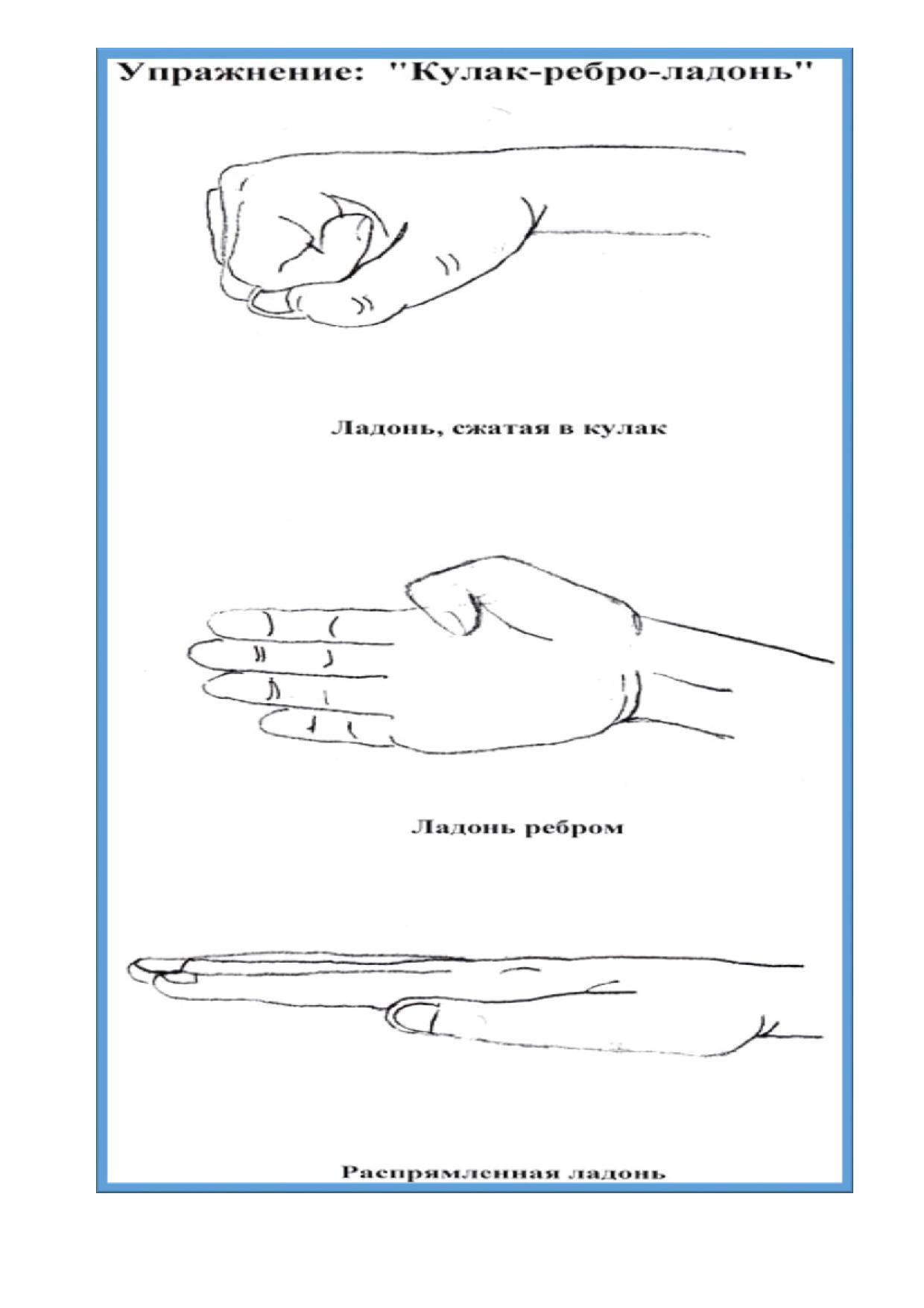 Комплекс кинезиологических упражнений для дошкольников с картинками
