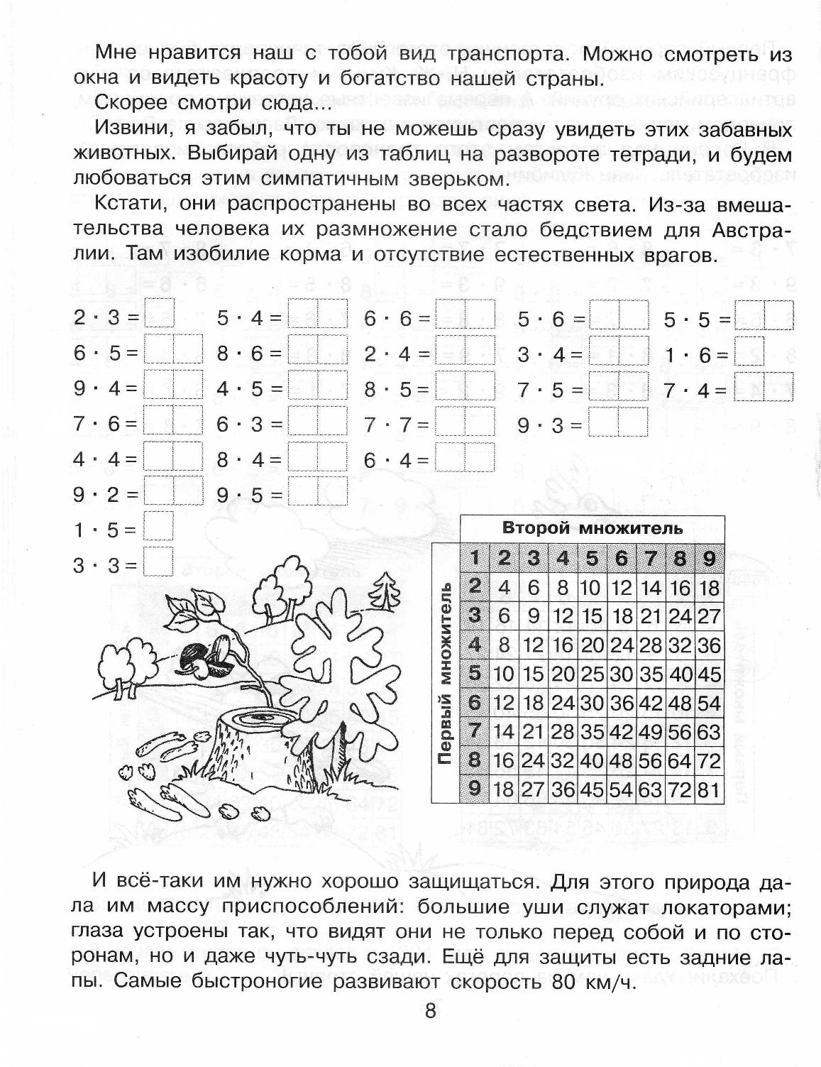 Создатель таблицы умножения 7 букв сканворд Тренажер. 2-3 классы. Таблица умножения в кроссвордах. ФГОС Дефектология Проф