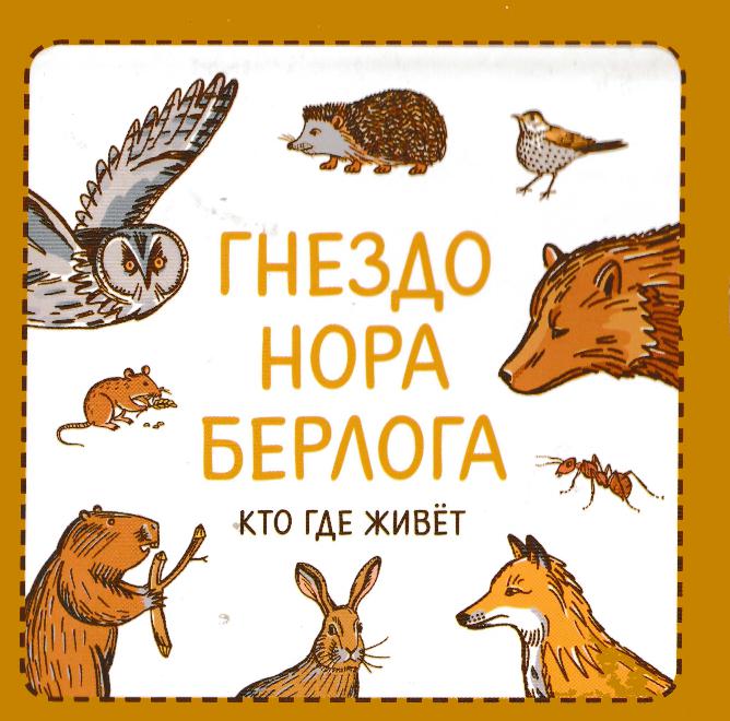 Гнездо. Нора. Берлога. Кто где живет