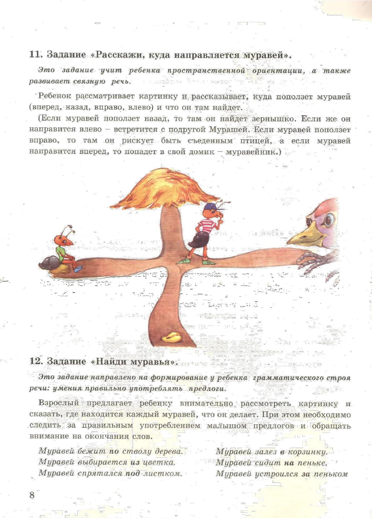 Схема слова муравьи