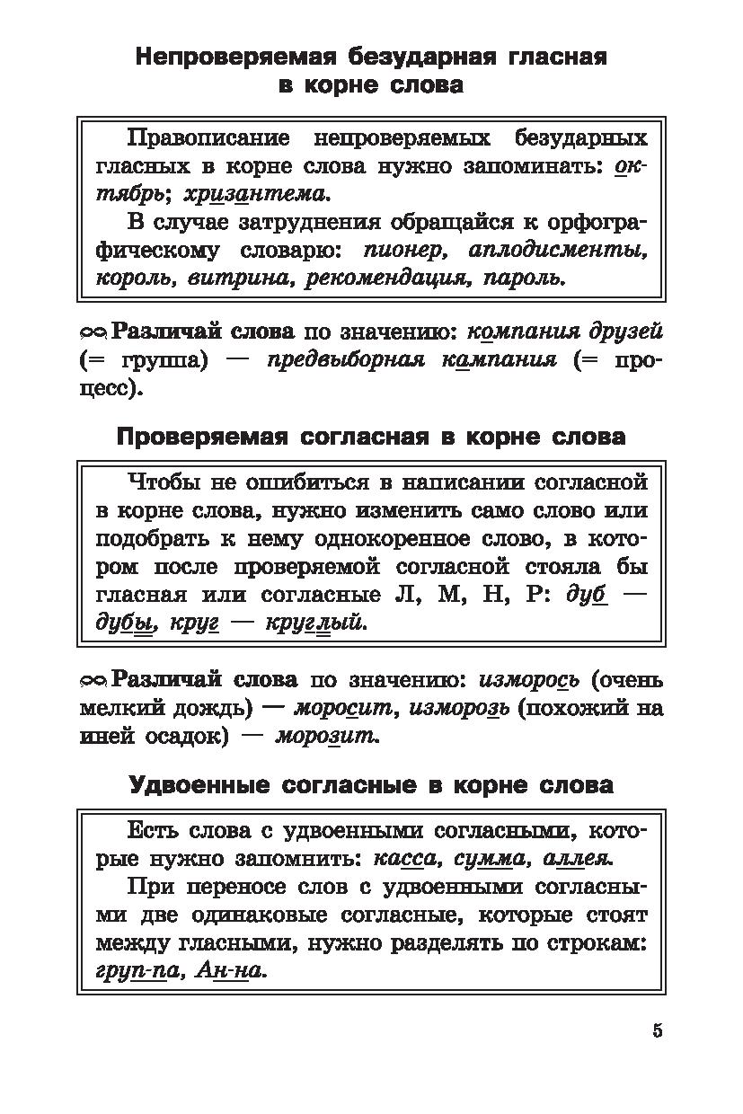 Все основные правила русского языка. 5 класс | Дефектология Проф