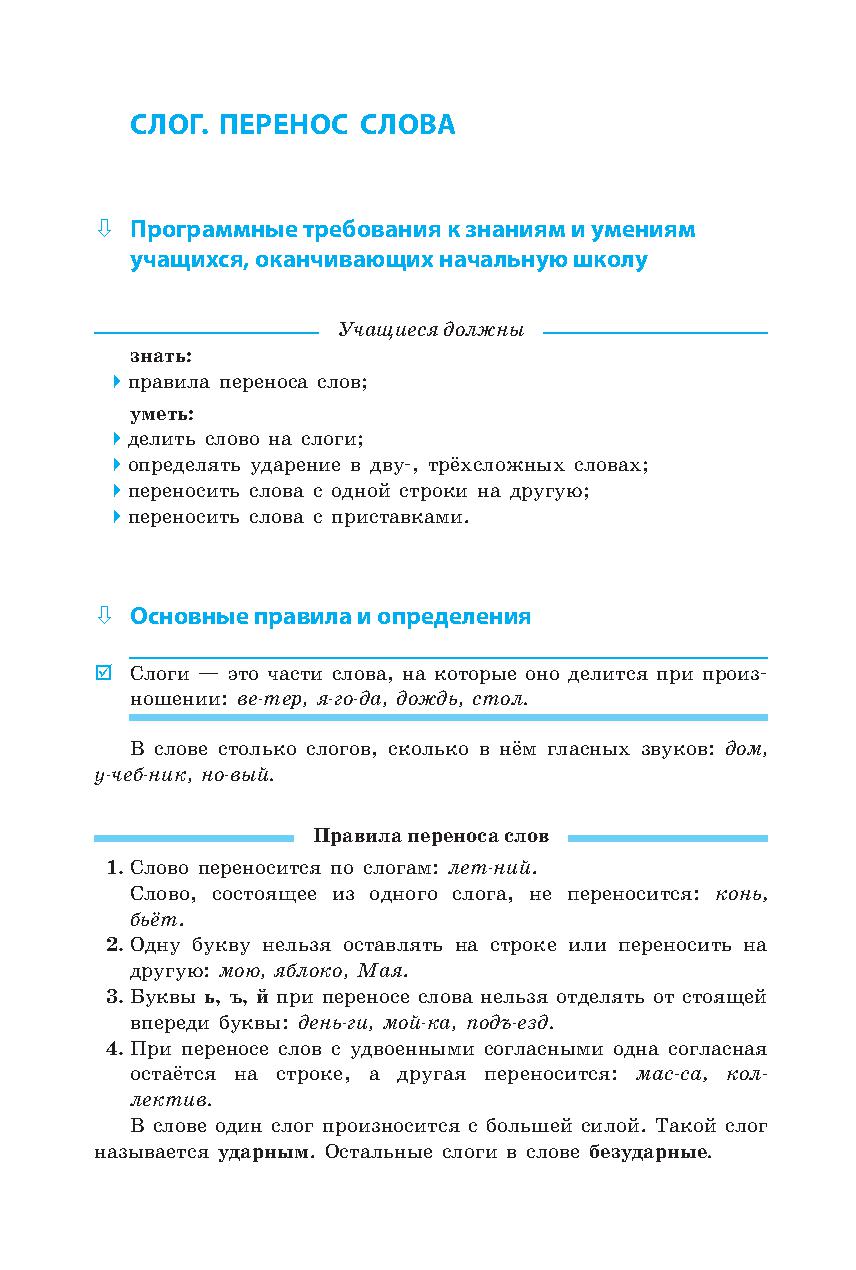 Домашний помощник по русскому языку и чтению 1-4 классы | Дефектология Проф