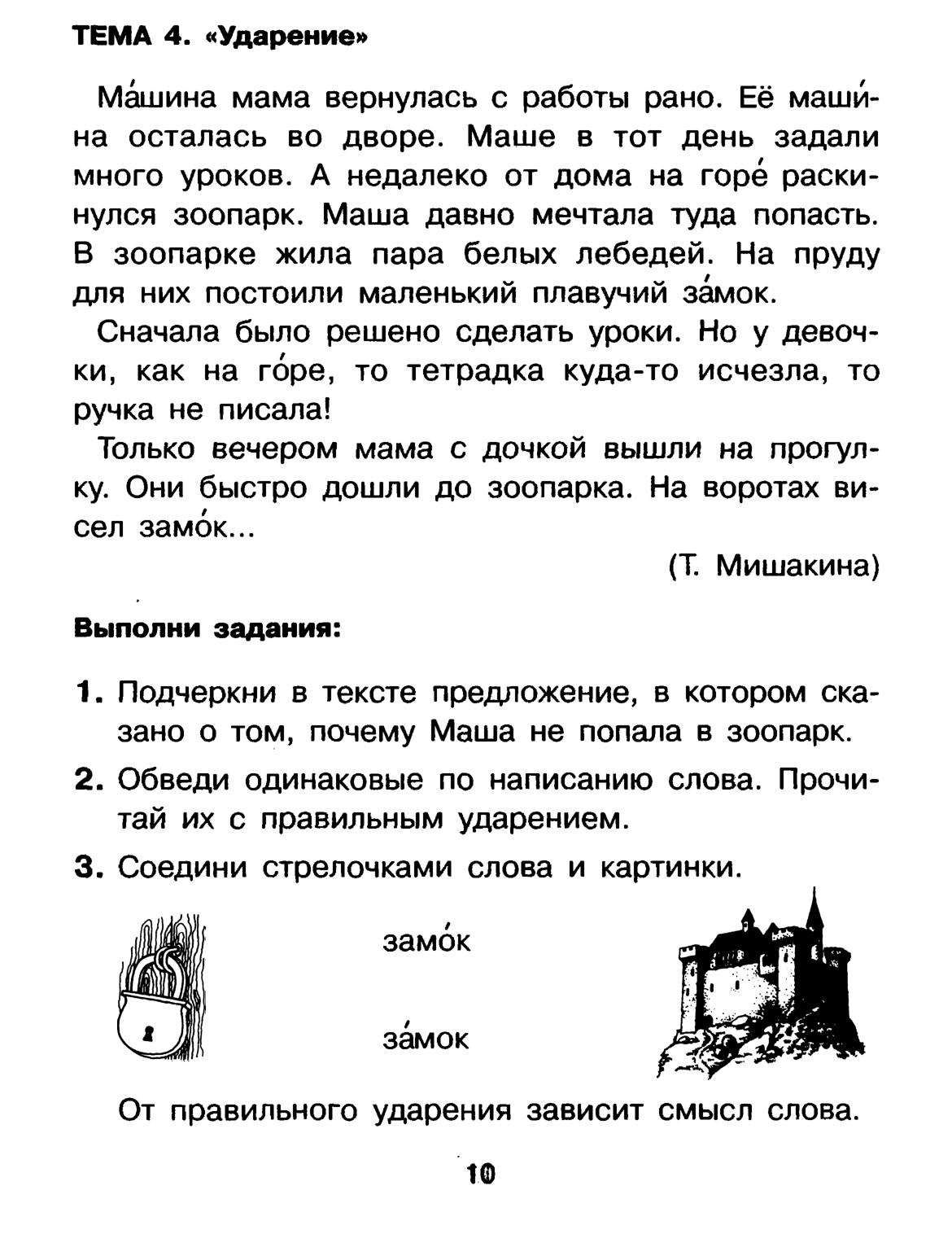 Универсальный тренажер по русскому языку и чтению для учащихся 1 и 2  классов | Дефектология Проф