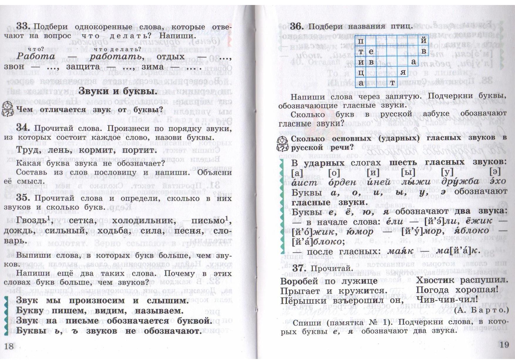 Русский язык 3 класс фото страниц