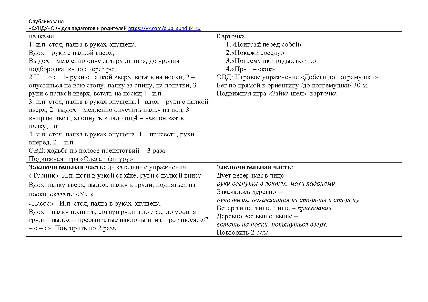 Образовательная деятельность по физической культуре в летний период в  младших группах | Дефектология Проф