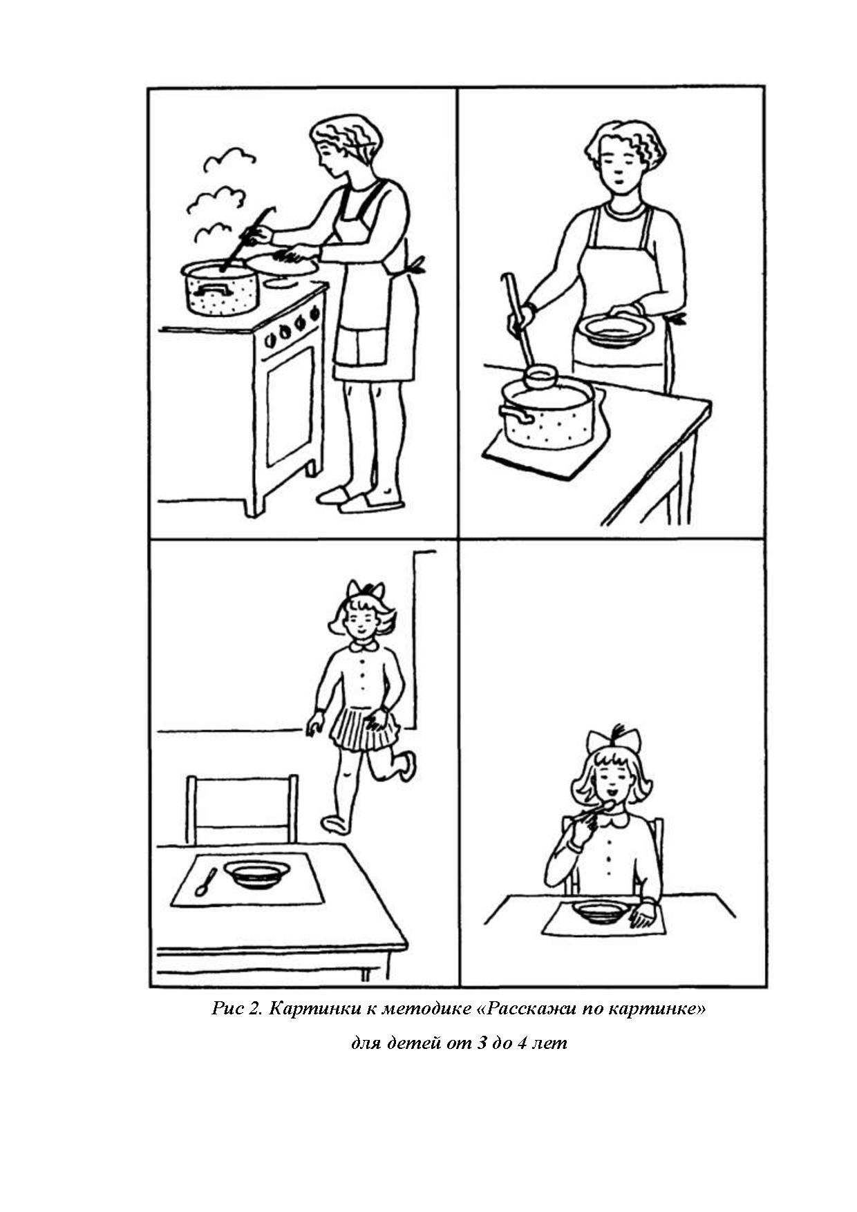 Методика расскажи по картинке для дошкольников