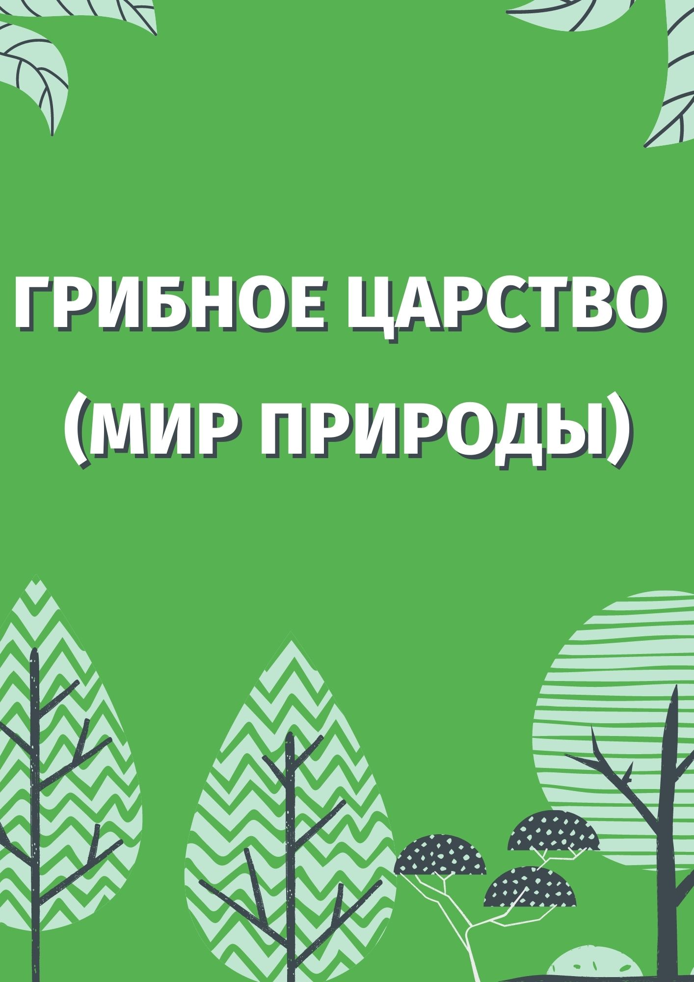 Грибное царство (Мир природы)