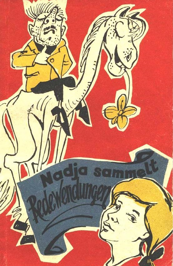 Надя учится говорить по-немецки