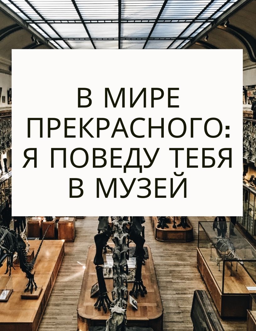В мире прекрасного: я поведу тебя в музей