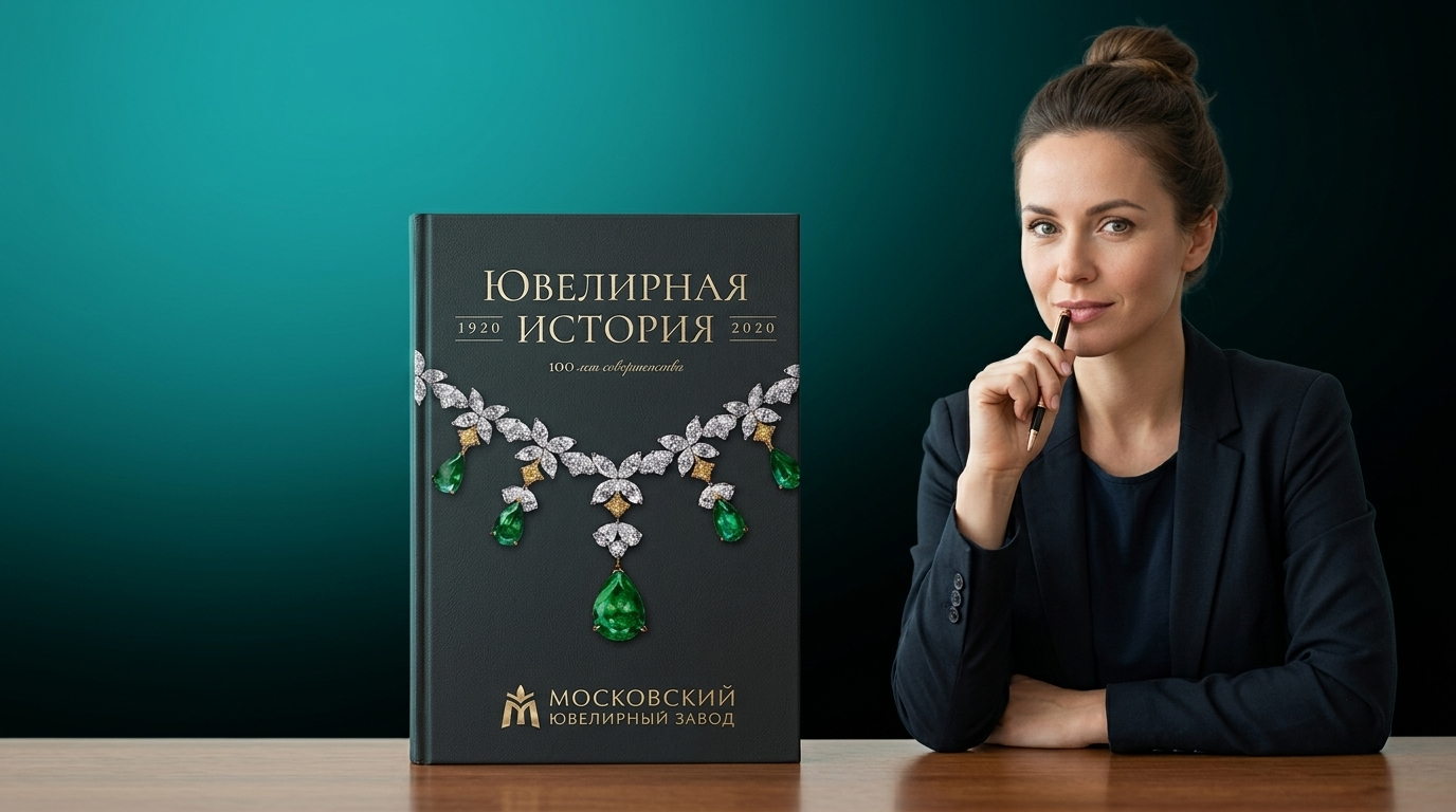 Девушка редактор с книгой