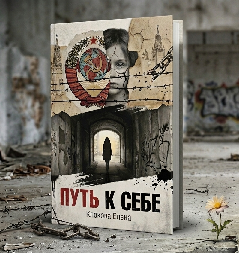 Обложка книги автобиография