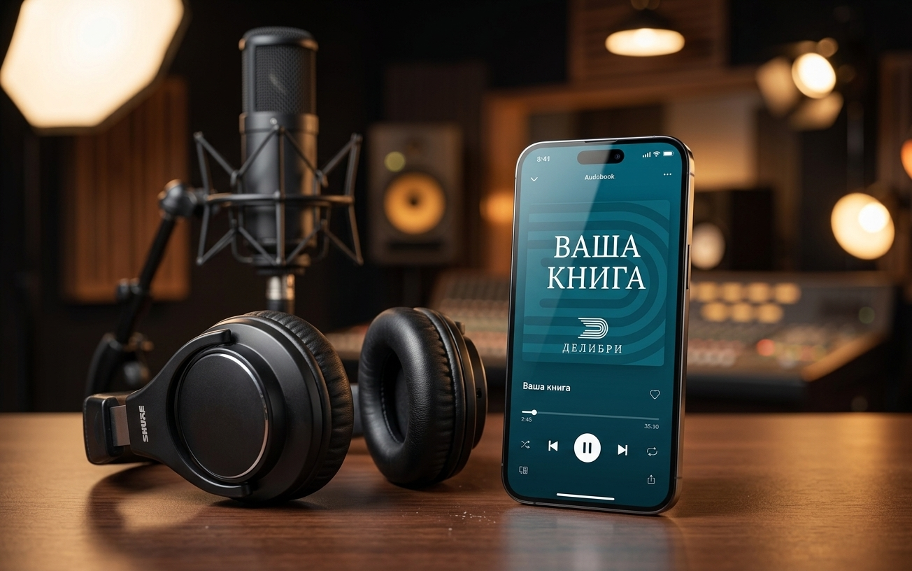 DELIBRI - Оживляем книги голосом