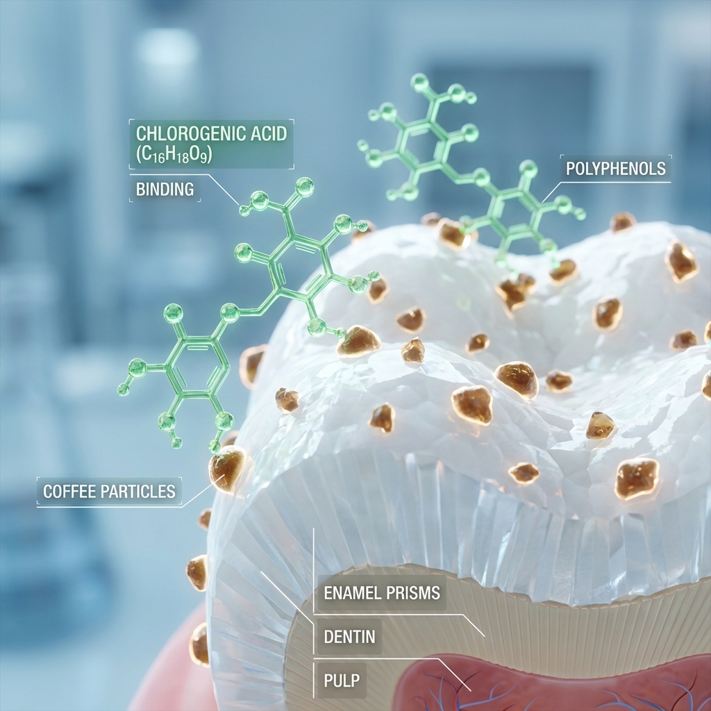 Кофе и эмаль