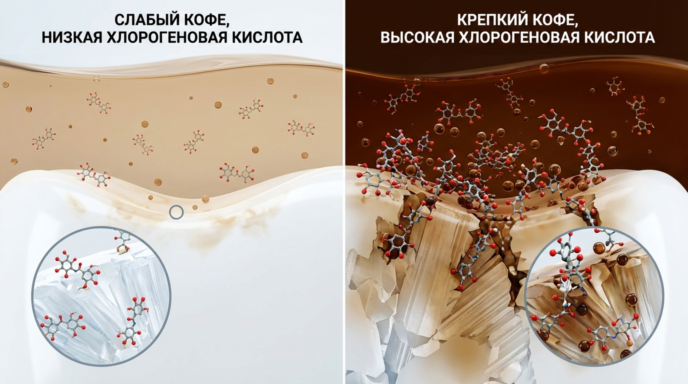 Крепость кофе