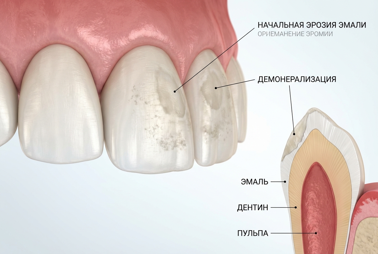 Эрозия эмали