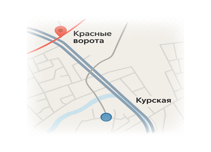 Центр Москвы — рядом метро
