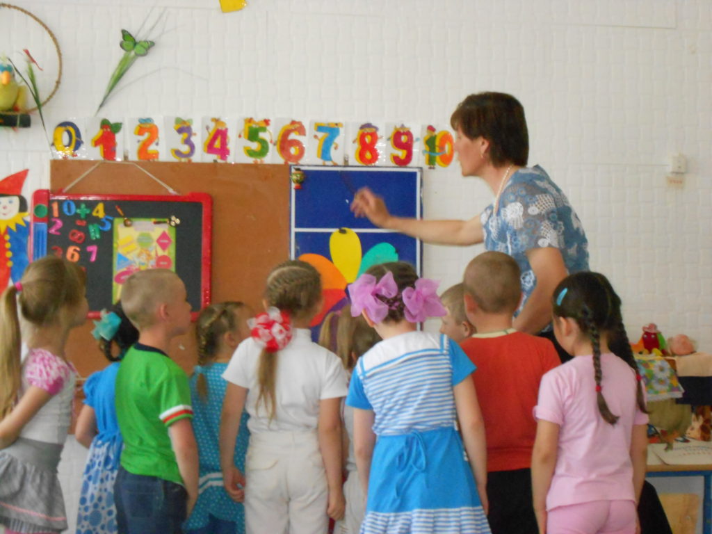 Занятия в дестких учреждениях