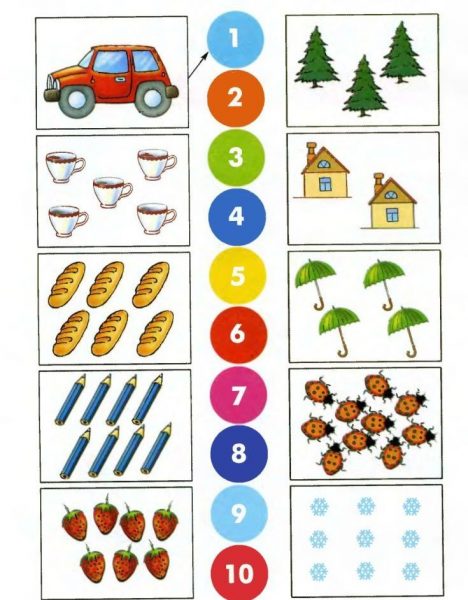Занятия для ребенка 3-4 лет