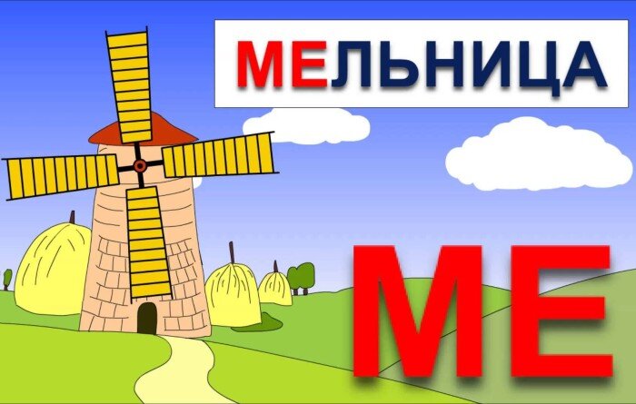 Чтение слогов с картинками