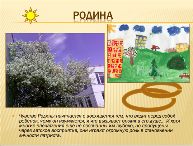 Понятие Родины для детей
