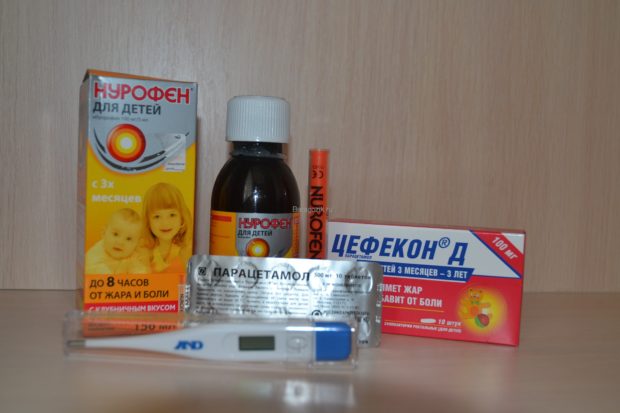 Жаропонижающие препараты для детей