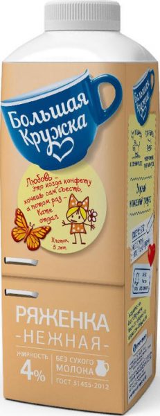 Безопасна ли ряженка? Мнение экспертов Росконтроля
