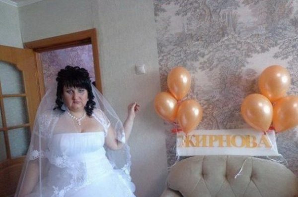 20 свадебных фото, которые не надо было показывать никому и никогда