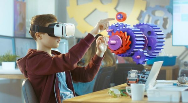 Ребенок в 3d очках