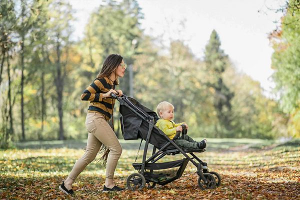 с коляской