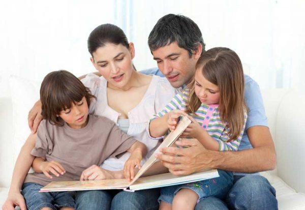 родители читают