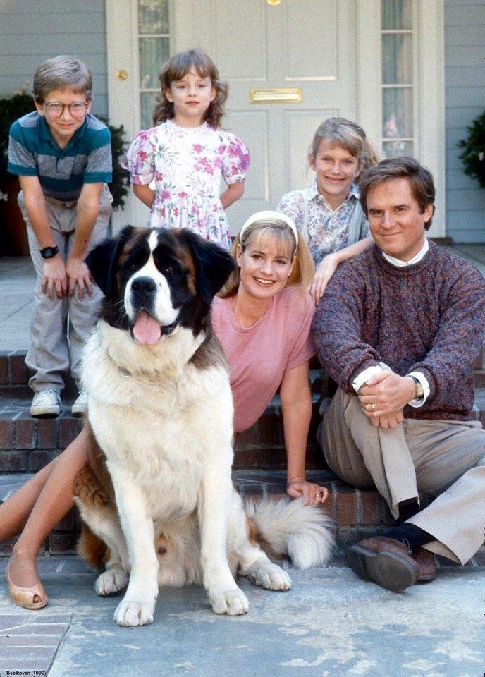 A friendly family and a loyal dog