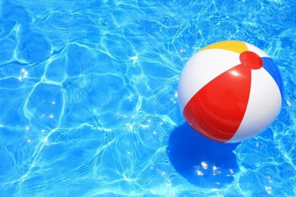 Ball on water