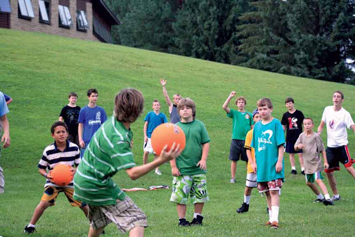 Boys and ball games