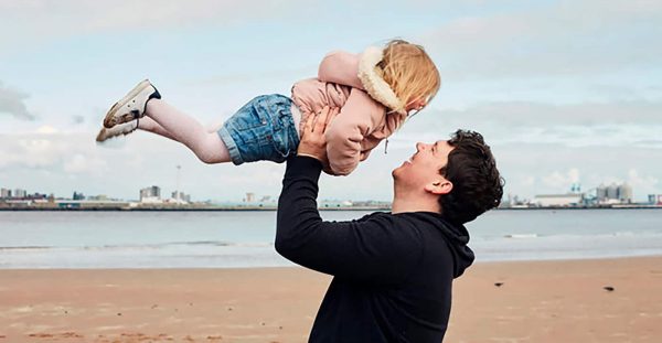 Father and daughter