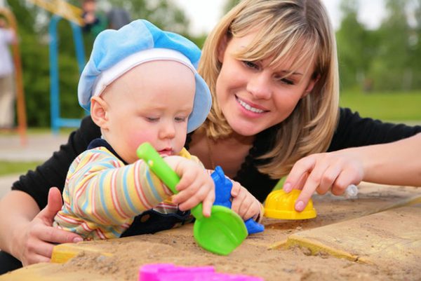 In the sandbox