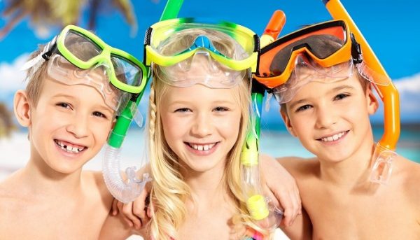 Kids on the beach