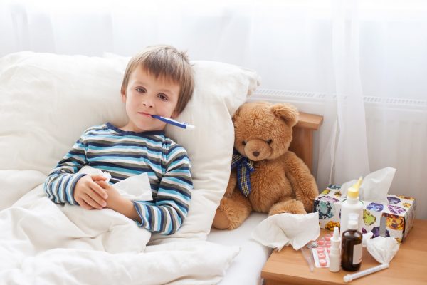 child is sick