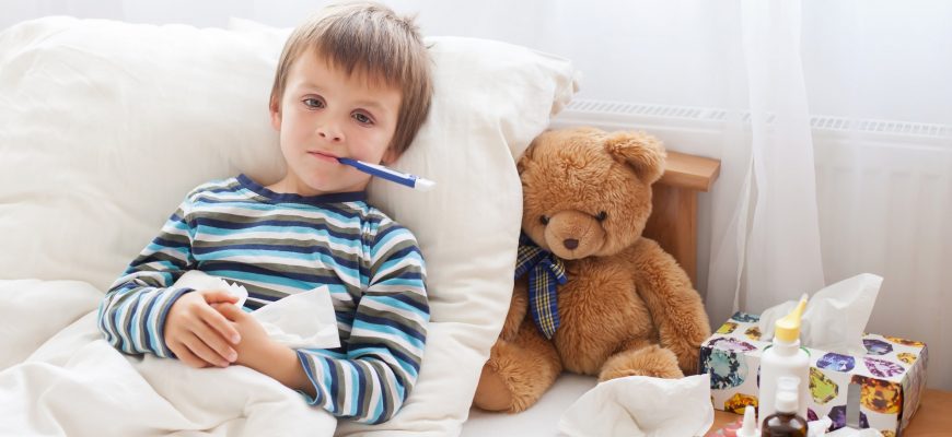 child is sick