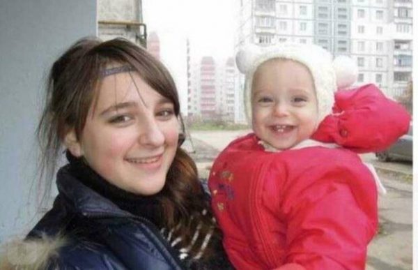 Надя Гнатюк с дочкой Мариной